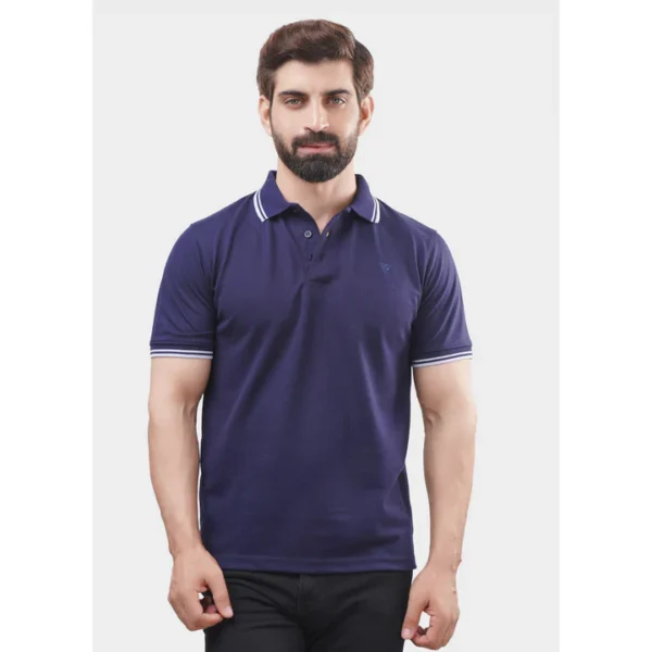 Men's Pique Half Sleeve Polo