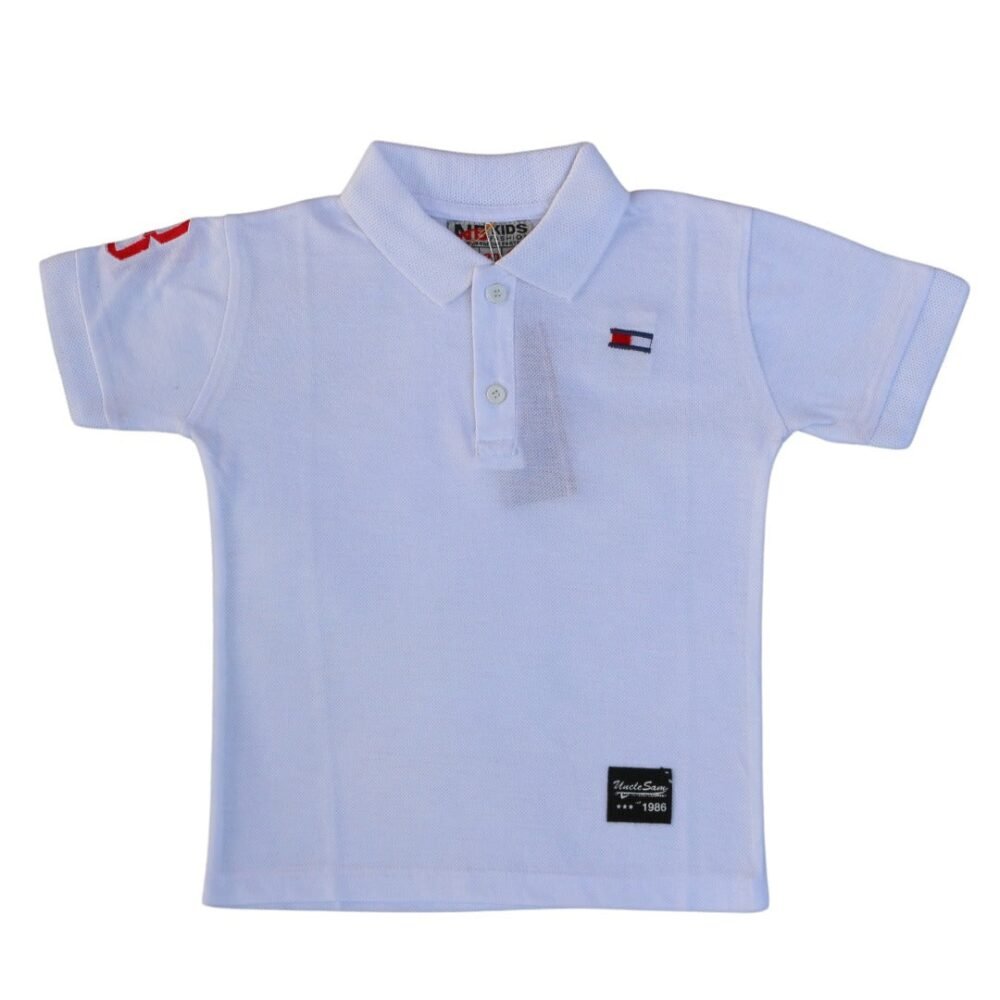 Boys Half Sleeves Polo T-Shirt - Image 3