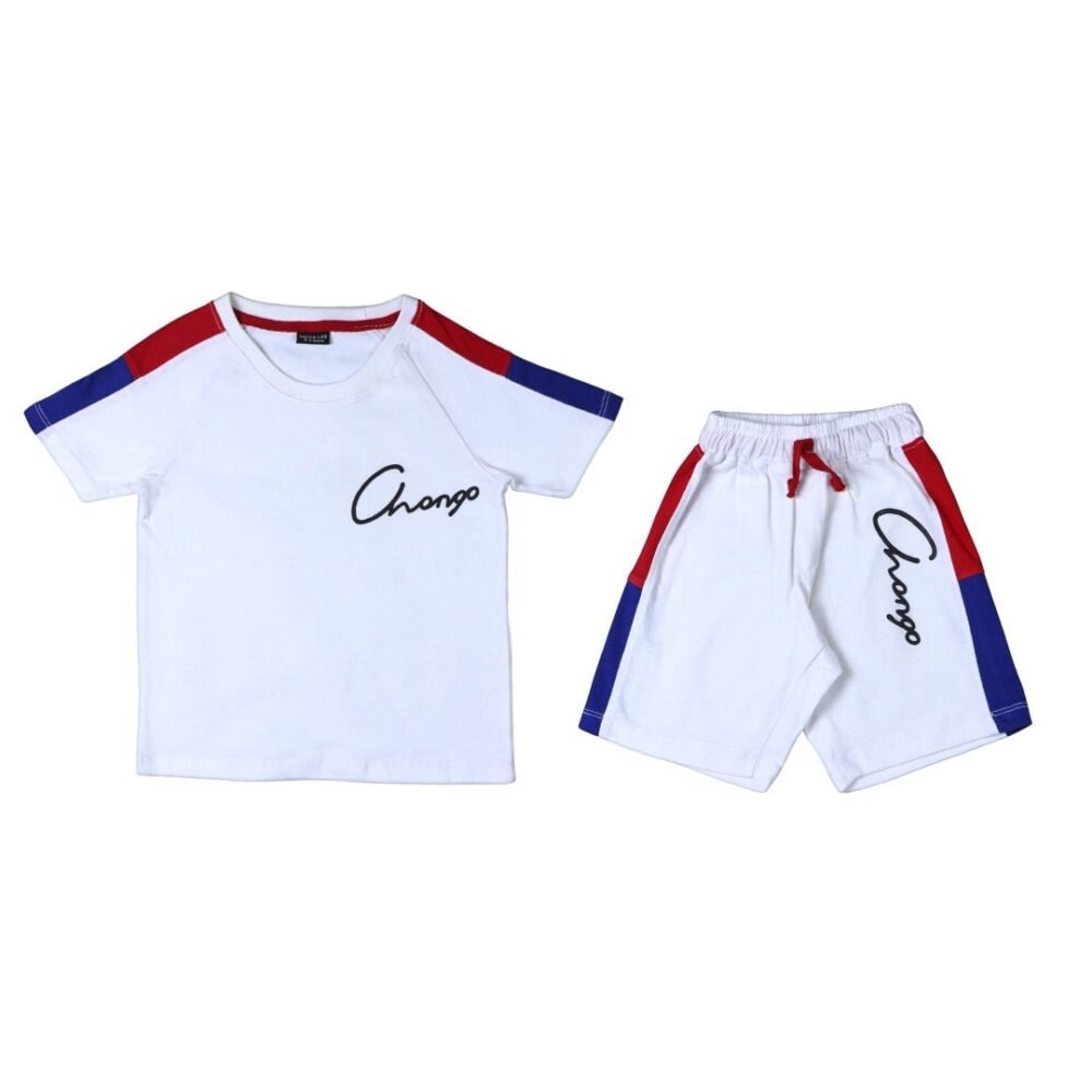 Boys Half Sleeves 2 Piece Suit - Image 4