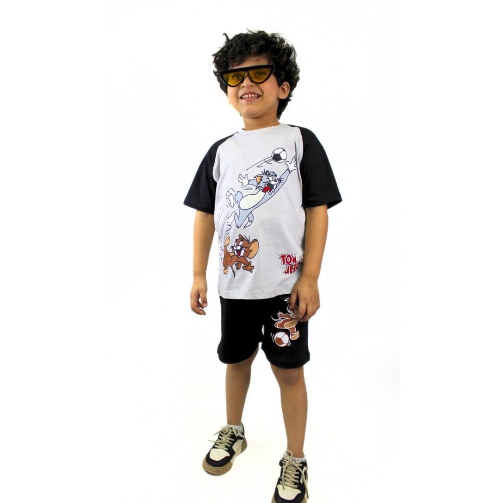 Boys Half Sleeves 2 Piece Suit