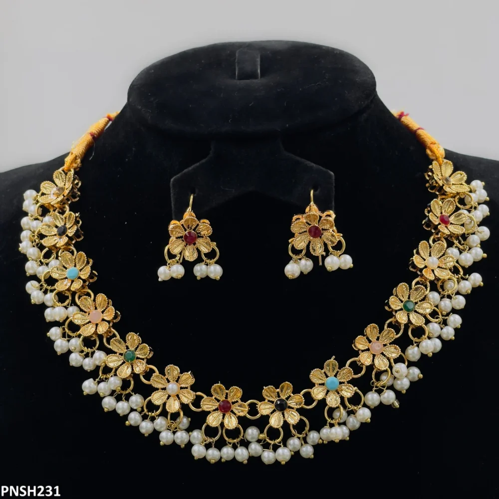 Flower Necklace Set - Image 2