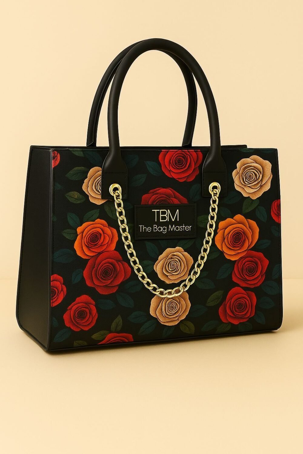 FLORAL PRINT TOTEBAG - Image 5