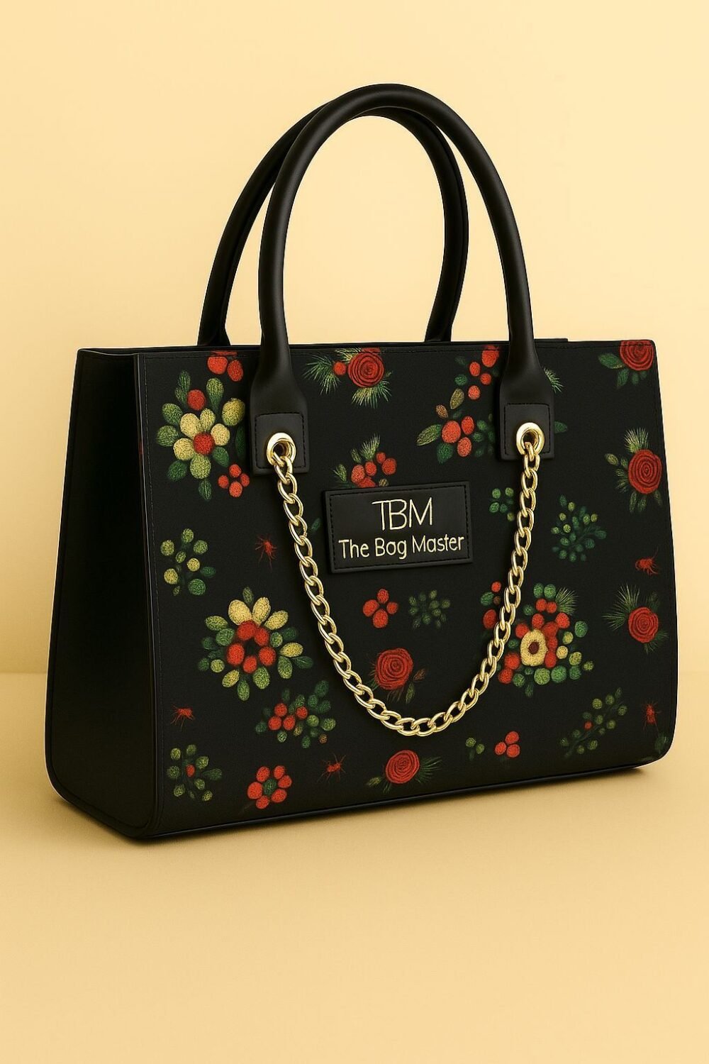 FLORAL PRINT TOTEBAG - Image 3