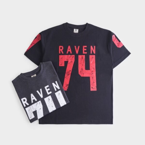 Drop Shoulder Printed Tee